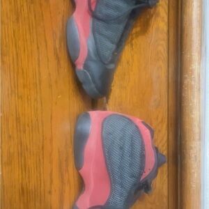 Black and Red Athletic Sneakers